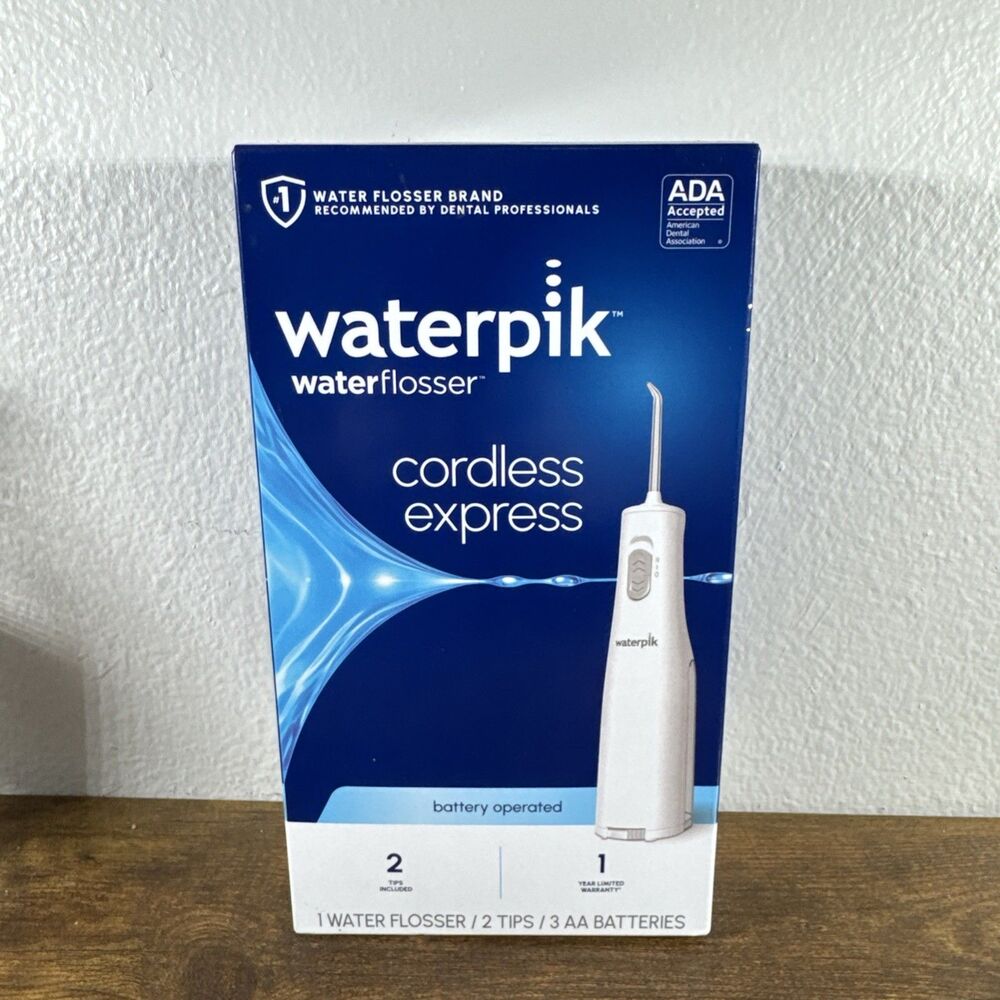 Waterpik Cordless Water Flosser Battery Operated & Portable WF-02W011 (9742)